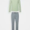 Pier One Bas Prix Pyjama - light green/blue pyjamas haute homme -VêtementsElite Boutique be3104959e7c4c35bed5c1d63d98c863