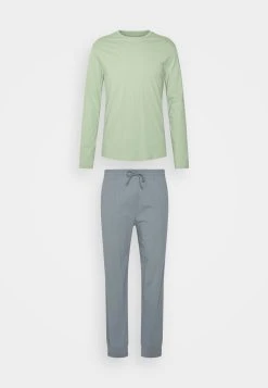 Pier One Bas Prix Pyjama - light green/blue pyjamas haute homme