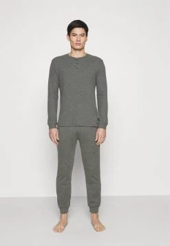 Prix Gelé Pier One LOUNGE HENLEY TOP - Haut de pyjama pyjamas col tunisien homme -VêtementsElite Boutique c104076171234d37a50a7933d95eeb15