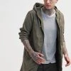 Qualité Fiable Pier One Parka manteaux capuche homme