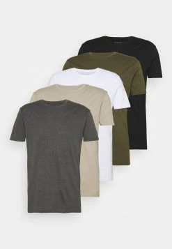 Pier One 5 PACK - T-shirt basique Prix Sacrifiés t-shirts col rond homme -VêtementsElite Boutique c8b9f5cce9884e23aebd3711252e2349 9