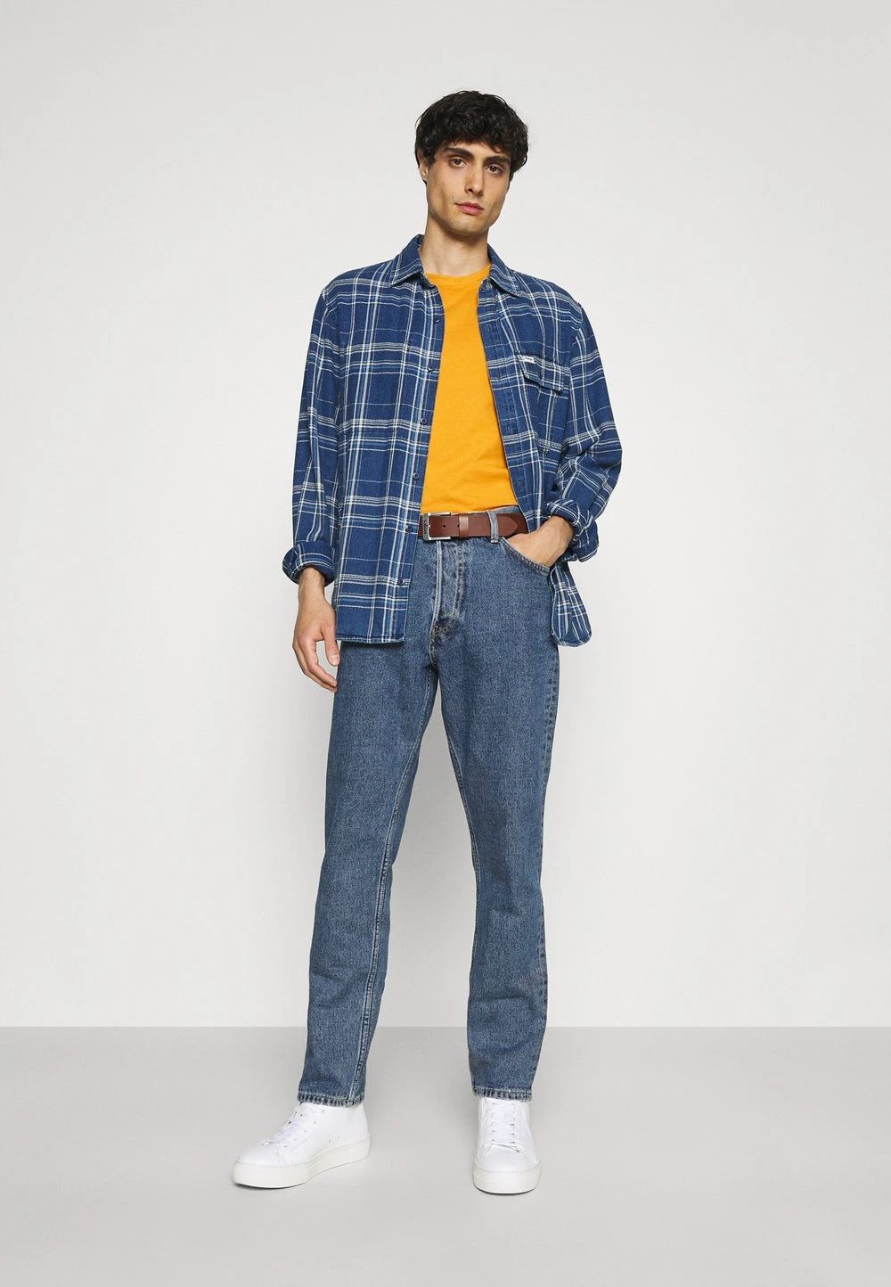 Excellente qualité Pier One T-shirt imprimé t-shirts col rond homme 4 Excellente qualité Pier One T-shirt imprimé t-shirts col rond homme – Image 2