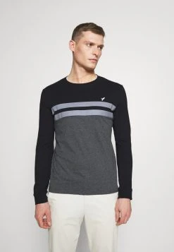 Prix Acceptable Pier One T-shirt à manches longues t-shirts & polos col rond homme