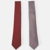Pier One Prix Réduit 2 PACK - Cravate cravates et accessoires de costume couleur unie homme 1 Pier One Prix Réduit 2 PACK - Cravate cravates et accessoires de costume couleur unie homme -VêtementsElite Boutique dde75f6000e34aff928e9699af430359 2