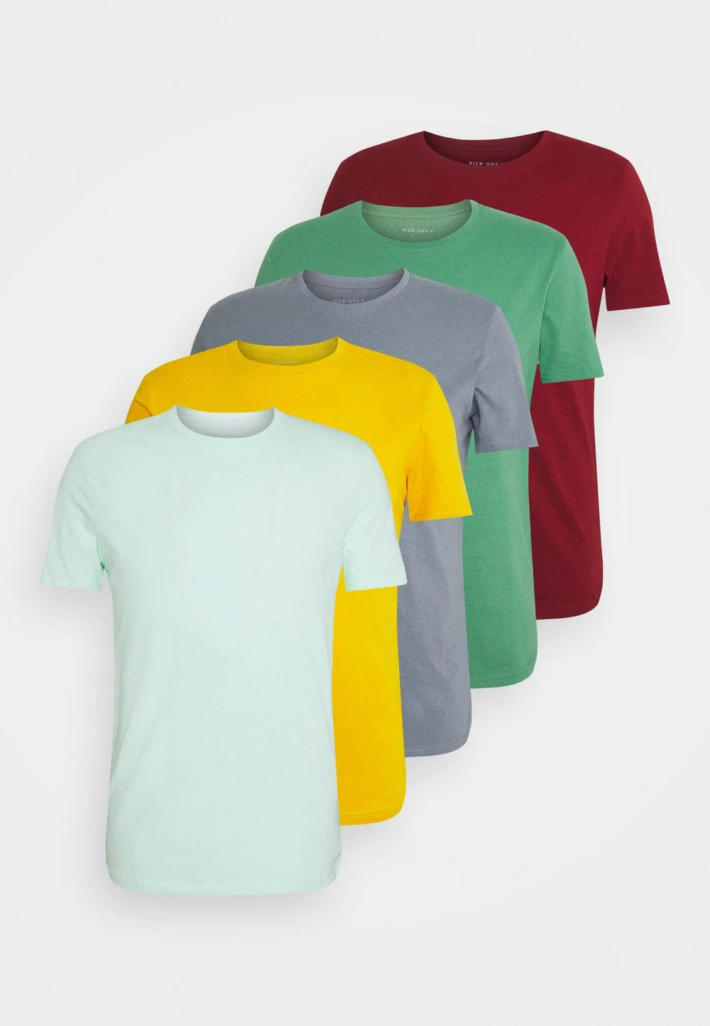 Pier One 5 PACK - T-shirt basique Bas Prix t-shirts col rond homme 13 Pier One 5 PACK - T-shirt basique Bas Prix t-shirts col rond homme – Image 11