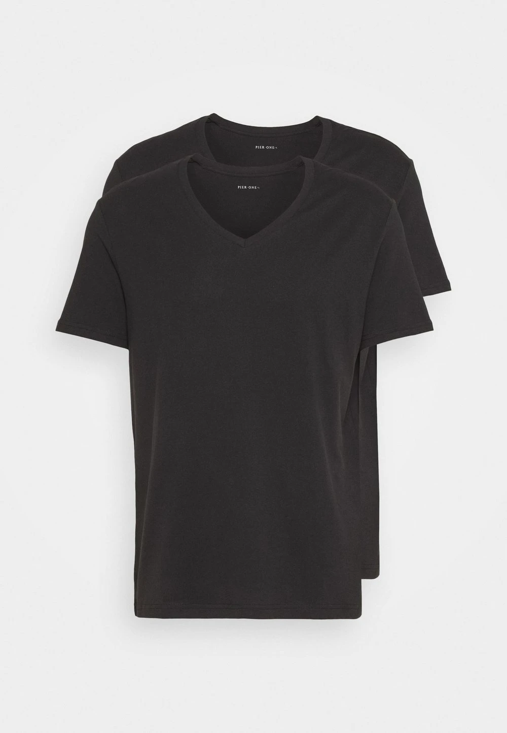 Pier One Prix Bradés 2 PACK - T-shirt basique t-shirts col en v profond homme 10 Pier One Prix Bradés 2 PACK - T-shirt basique t-shirts col en v profond homme – Image 8