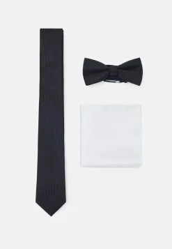 Pier One Prix Exclusifs SET - Cravate cravates et nœuds papillon couleur unie homme