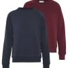 Pier One Prix Bradés 2er Pack CREW NECK - Sweatshirt pulls et gilets col rond homme -VêtementsElite Boutique e8ca40f9b80c4f6f9ec83d1f66be0f35