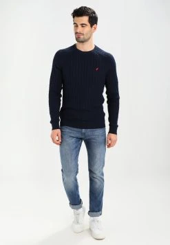 Prix Ourlé Pier One Pullover pulls & gilets col rond homme -VêtementsElite Boutique f86fe165001740cab73ac2f38089c6cc