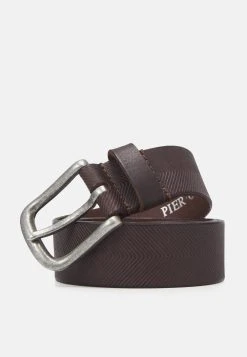 Pier One Prix Préférentiel LEATHER - Ceinture ceintures boucle ardillon homme -VêtementsElite Boutique f9e1b6b2b3f246c8b0f8f2a9fa996833