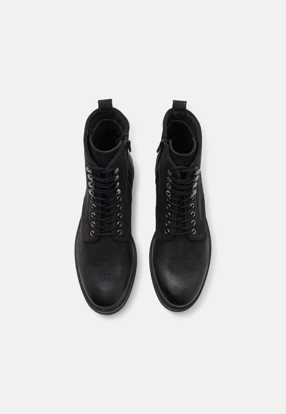 Pier One LEATHER - Bottines à lacets Bas Prix bottes rond homme 6 Pier One LEATHER - Bottines à lacets Bas Prix bottes rond homme – Image 4