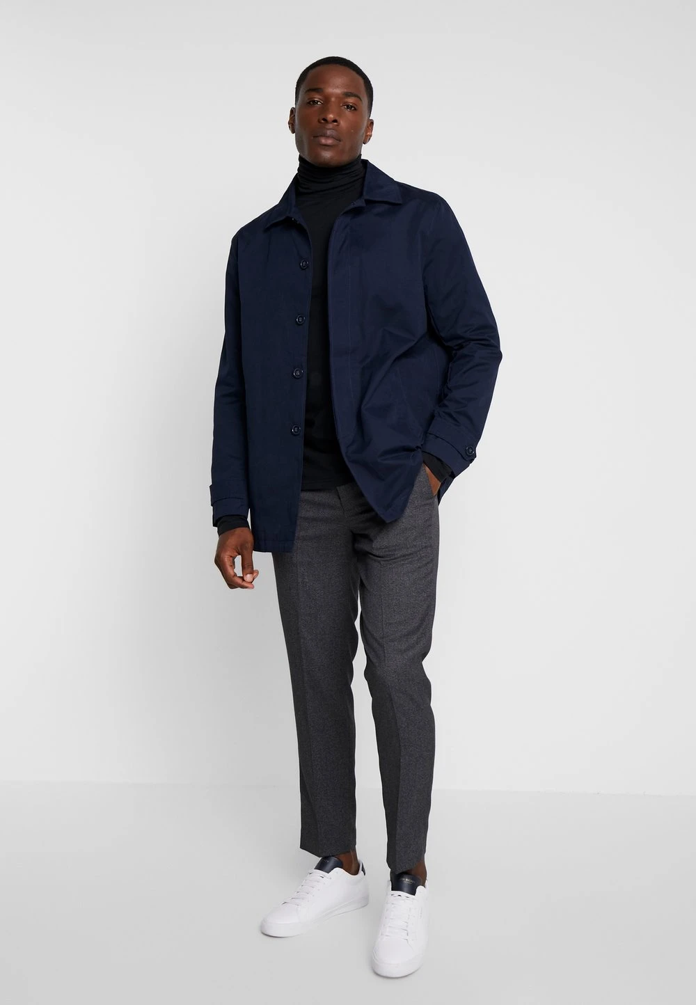 Pier One T-shirt à manches longues Prix Favorable t-shirts col roulé homme 4 Pier One T-shirt à manches longues Prix Favorable t-shirts col roulé homme – Image 2