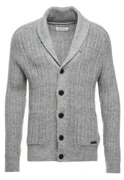Pier One Promos Gilet pulls & gilets col châle homme -VêtementsElite Boutique fba2109b74be46bdafe437909b97f227 1