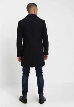 Pier One Qualité garantie 100% Manteau classique manteaux col revers homme -VêtementsElite Boutique fc5107bffd36456a9fc54e1440b82879