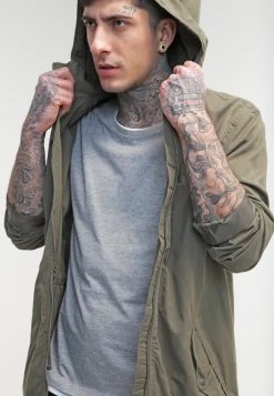 Qualité Fiable Pier One Parka manteaux capuche homme -VêtementsElite Boutique ffa45efc2dcd46dca209c3efa063c7ea